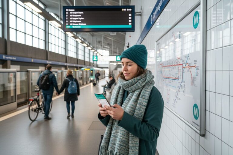 Sådan tager man offentlig transport i København effektivt