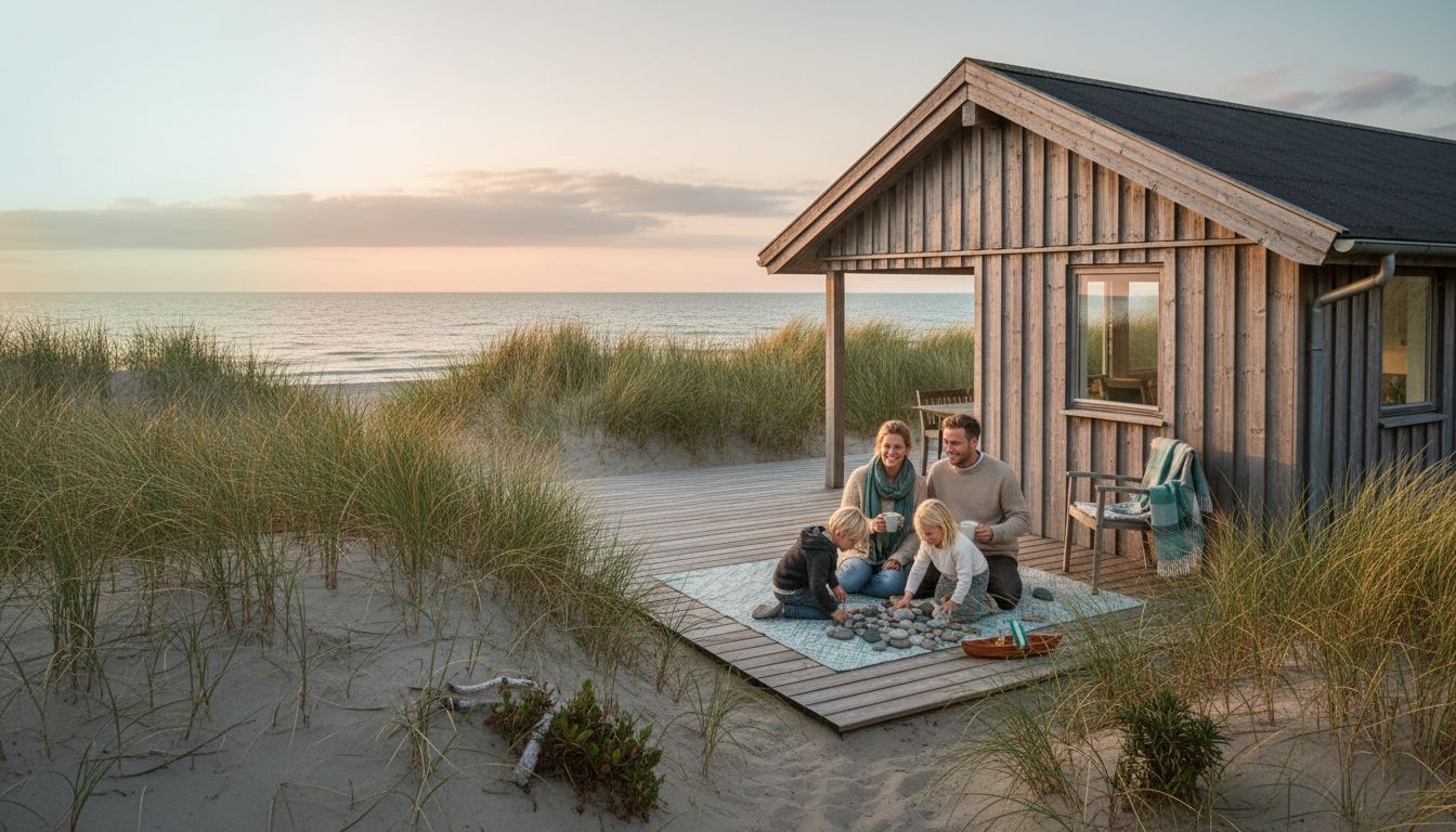dansk sommerhus strand