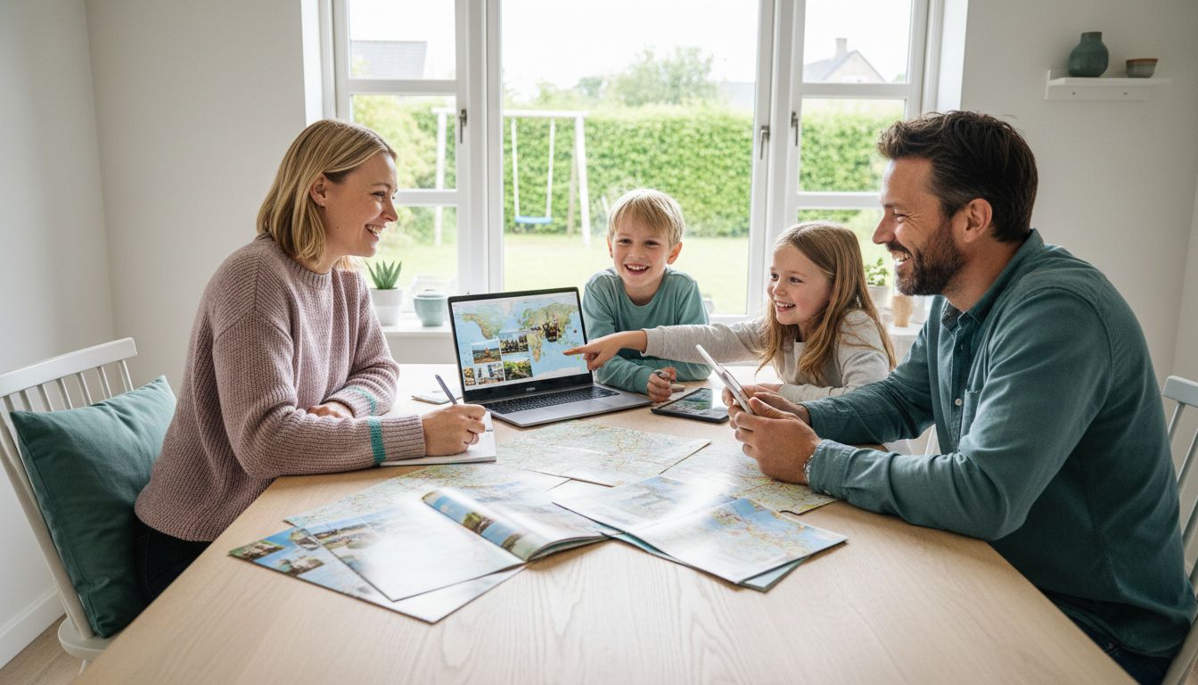 familie ferie planlægning