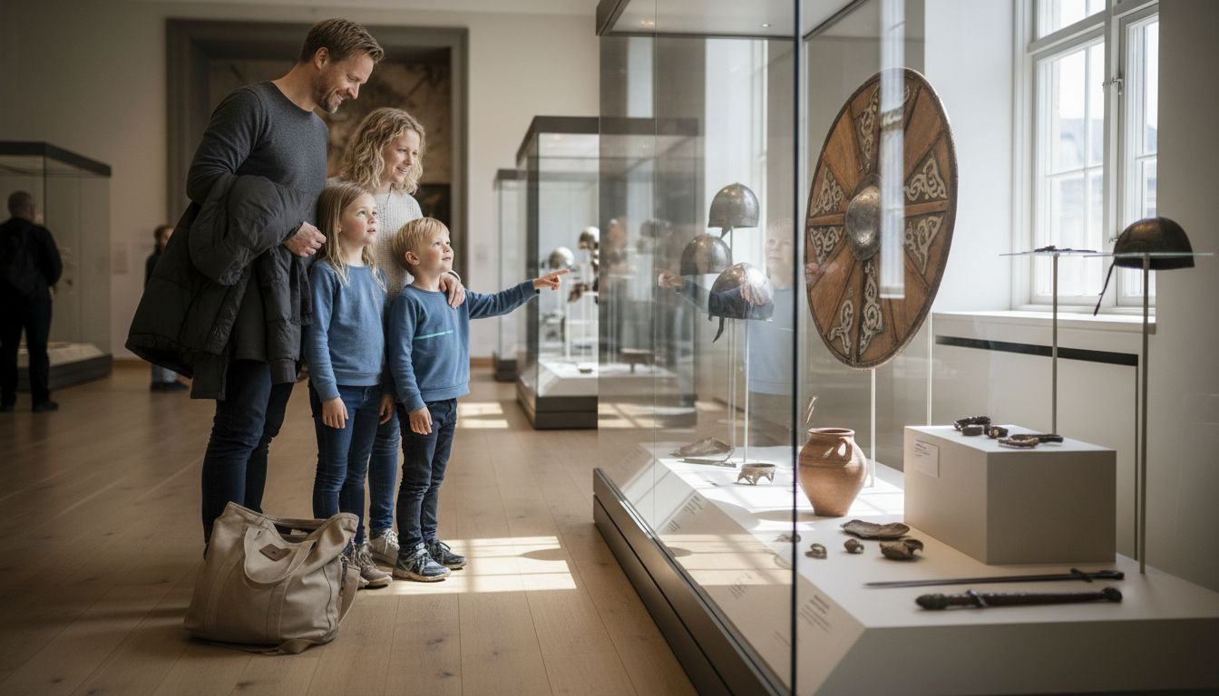 En dansk familie tager på opdagelse blandt spændende vikingefund
