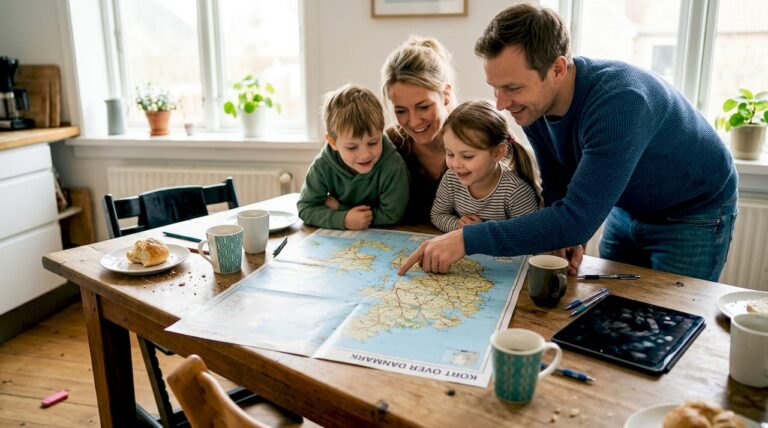 Sådan vælger du seværdigheder i Danmark: Trin for trin
