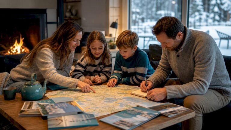De bedste vinterdestinationer i Danmark for familier
