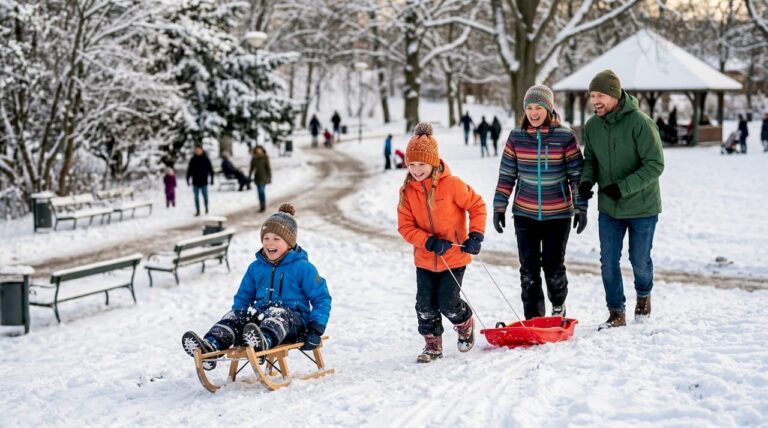 Aktive oplevelser om vinteren: guide til hele familien