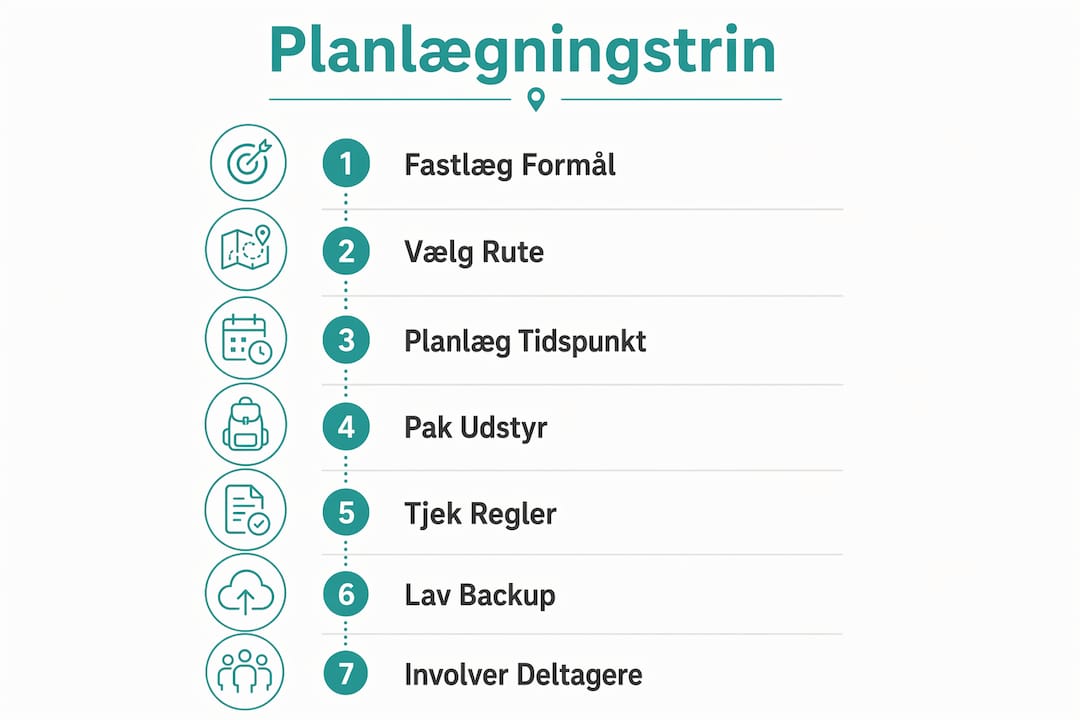 Infografik: Sådan planlægger du din næste naturoplevelse – trin for trin