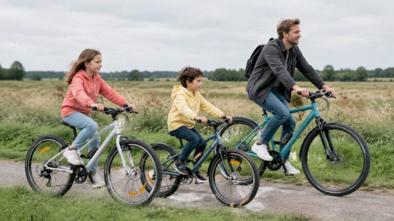 Cykeltur med børn trin for trin: sådan lykkes familieturen